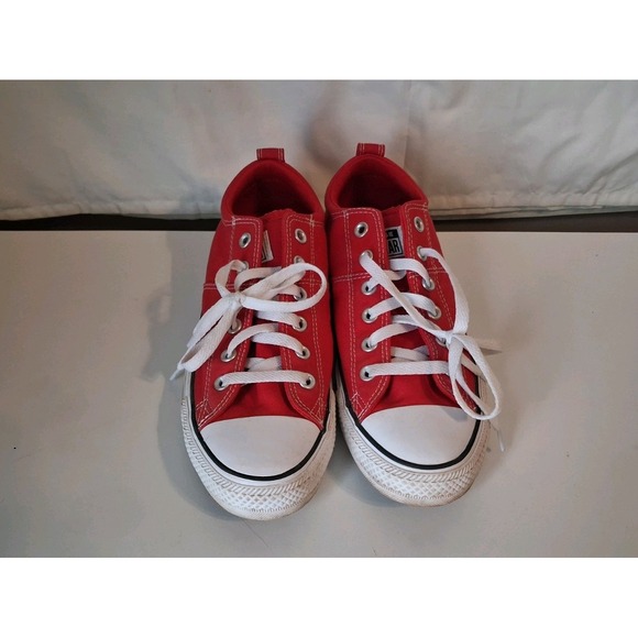 Converse Shoes - CONVERSE ALL STAR CANVAS SNEAKERS WOMEN 10-Red